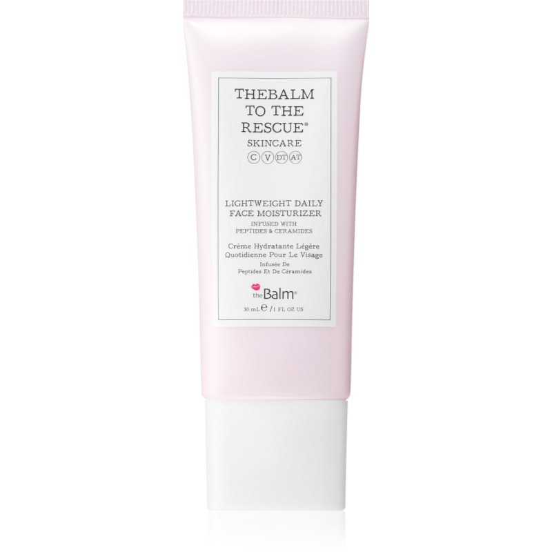theBalm theBalm To The Rescue® Peptides & Ceramides лек дневен крем с церамиди - Унисекс парфюм 30мл - Сравни цени от 1 магазин с безплатна доставка