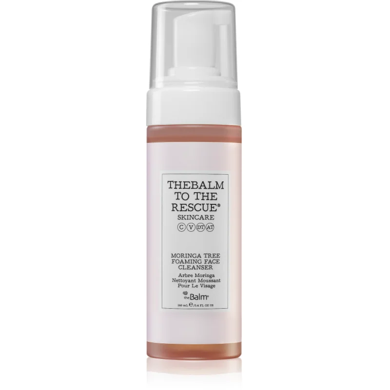 theBalm To The Rescue® Moringa Tree почистваща пяна за лице с хидратиращ ефект