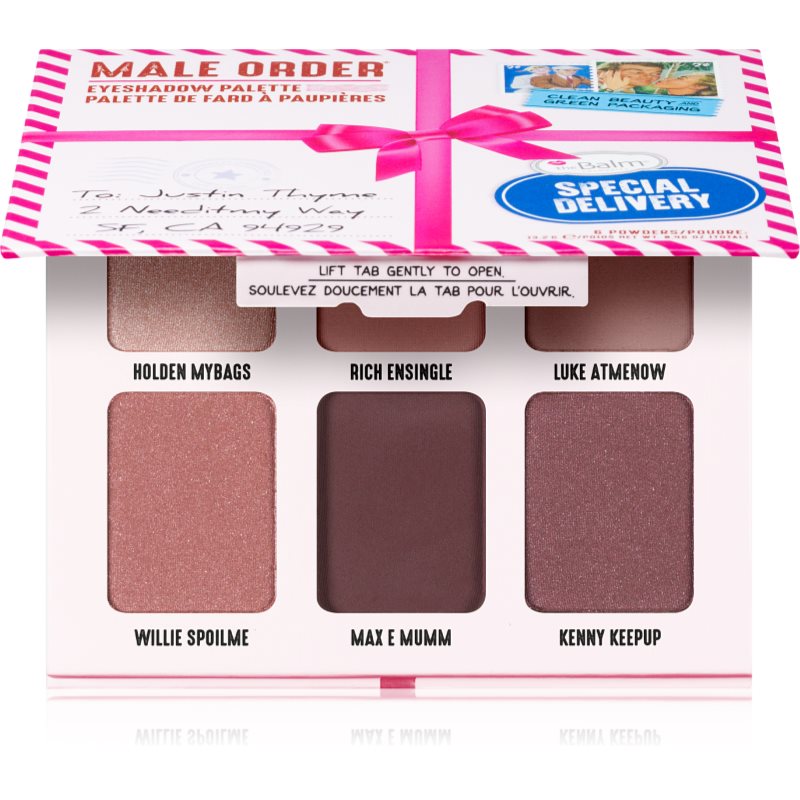 theBalm Male Order® Special Delivery палитра сенки за очи - Грим - Сравни цени от 1 магазин с безплатна доставка