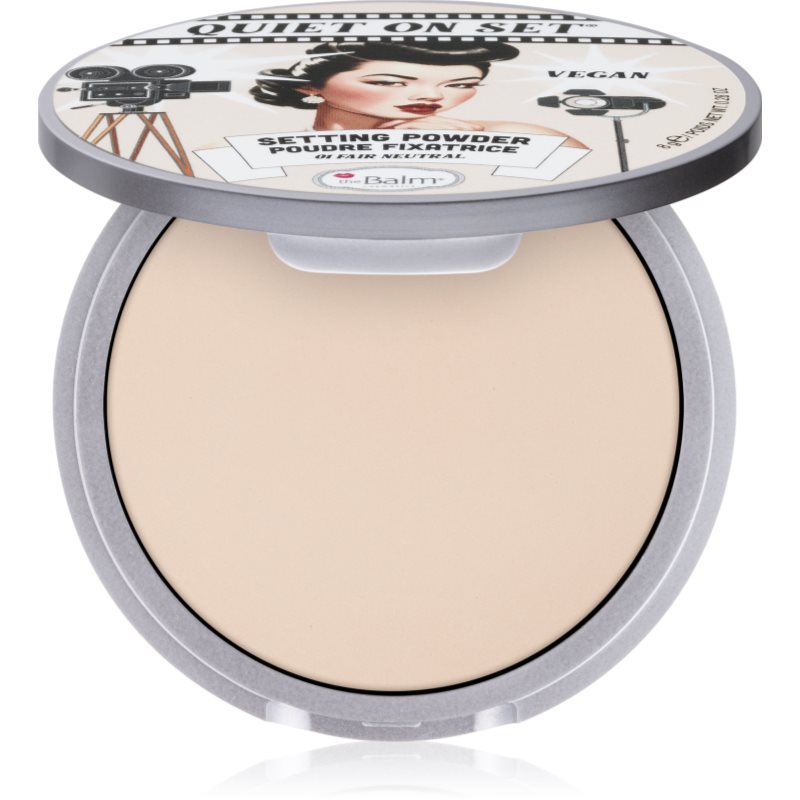 theBalm Quiet on Set матираща пудра цвят 01 Fair Neutral 8 гр. - Грим - Сравни цени от 1 магазин с безплатна доставка