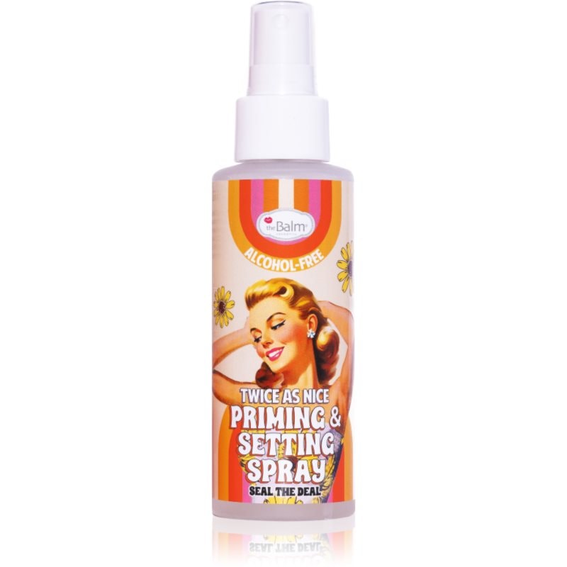 theBalm Twice as Nice Priming & Setting Spray фон дьо тен фиксатор - Грим - Сравни цени от 1 магазин с безплатна доставка
