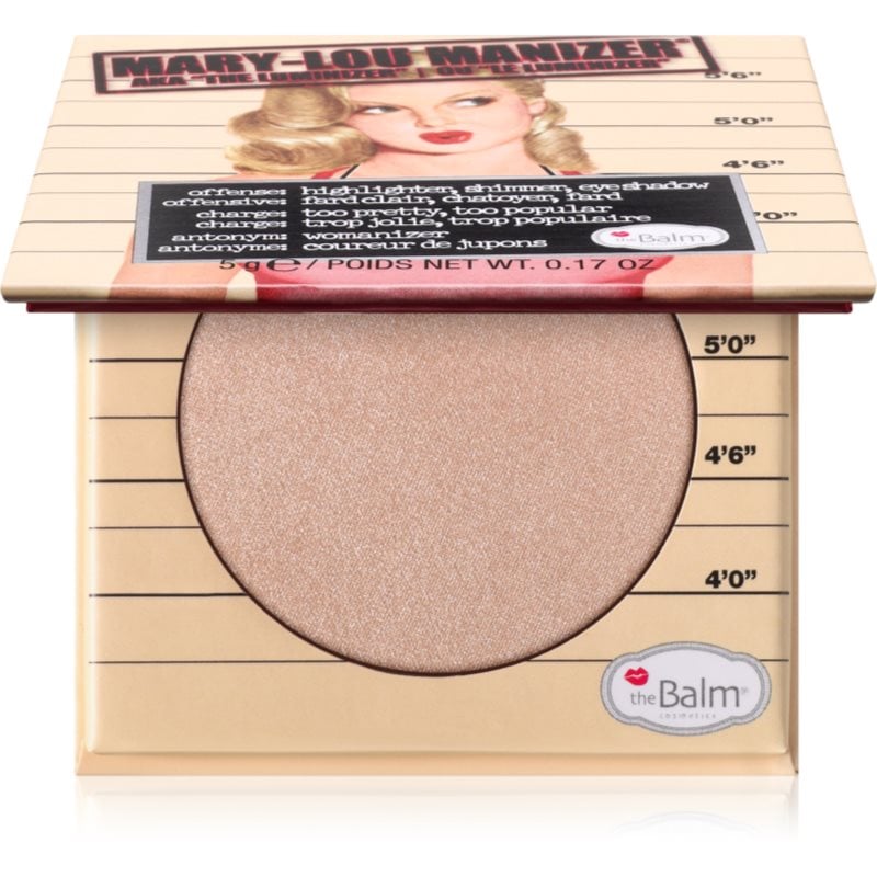 theBalm Lou Manizer Luminizer хайлайтър и сенки за очи в едно