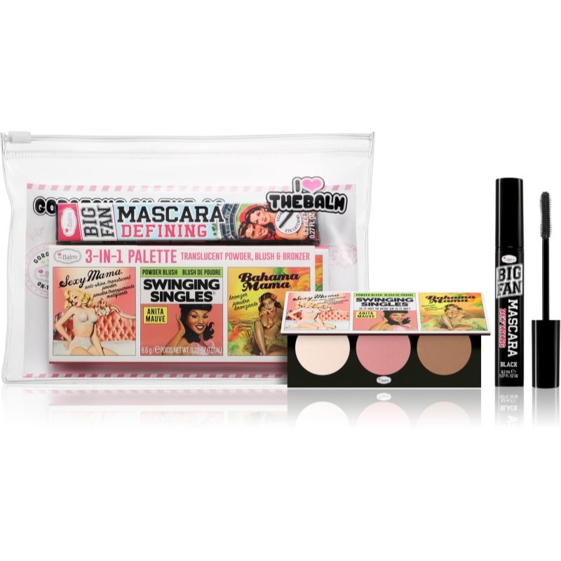 theBalm Big Fan™ комплект за перфектен външен вид - Комплект - Сравни цени от 1 магазин с безплатна доставка