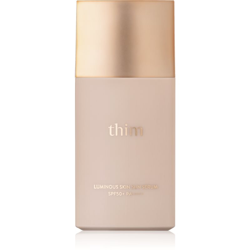 thim thim Luminous Skin Sun Serum озаряващ серум против бръчки SPF 50+ - Унисекс парфюм 50мл - Сравни цени от 1 магазин с безплатна доставка