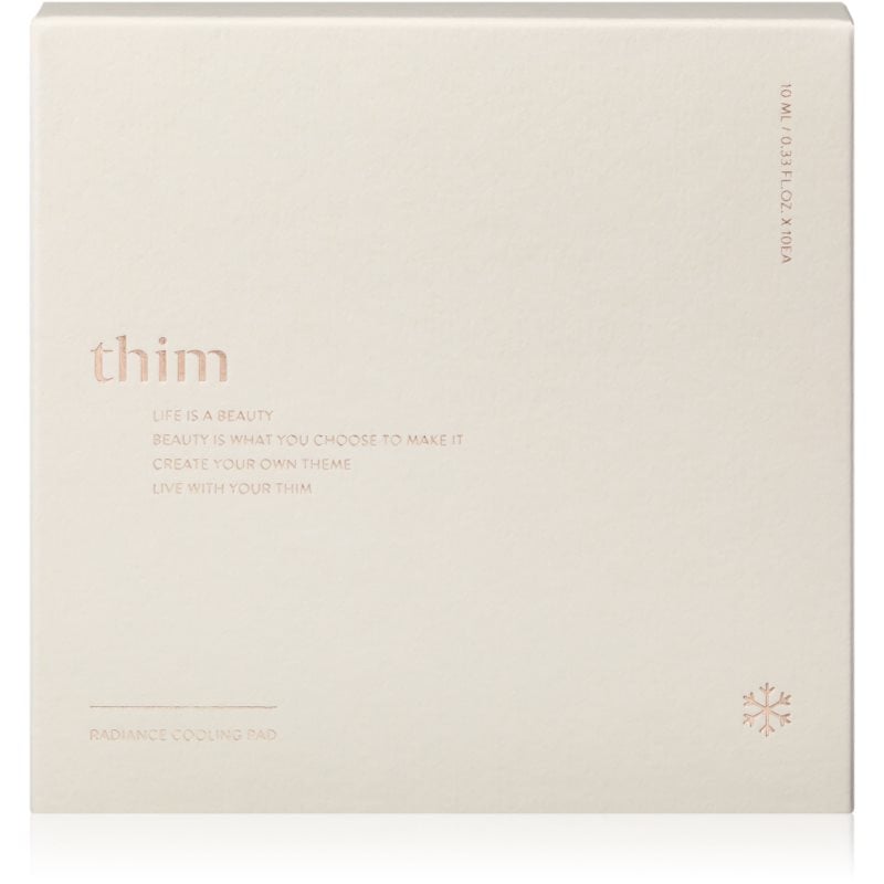 thim Radiance Cooling Pad тонизиращи възглавнички с охлаждащ ефект