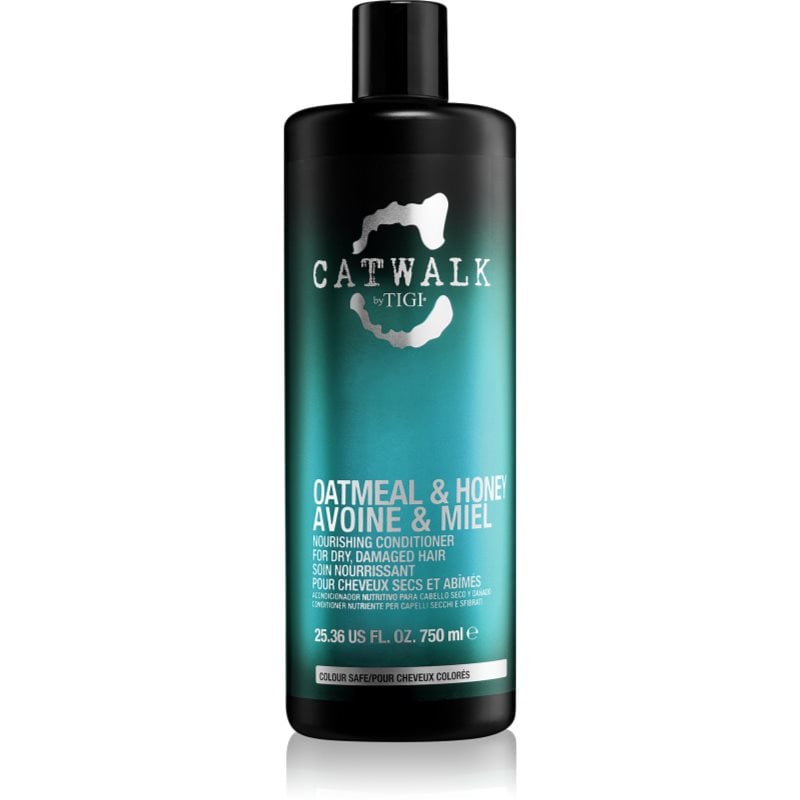 TIGI Catwalk Oatmeal & Honey подхранващ балсам за суха и увредена коса
