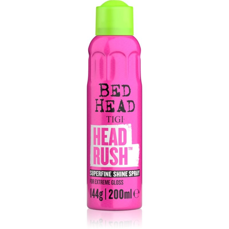 TIGI Head Rush Super Shine Spray спрей за коса за блясък