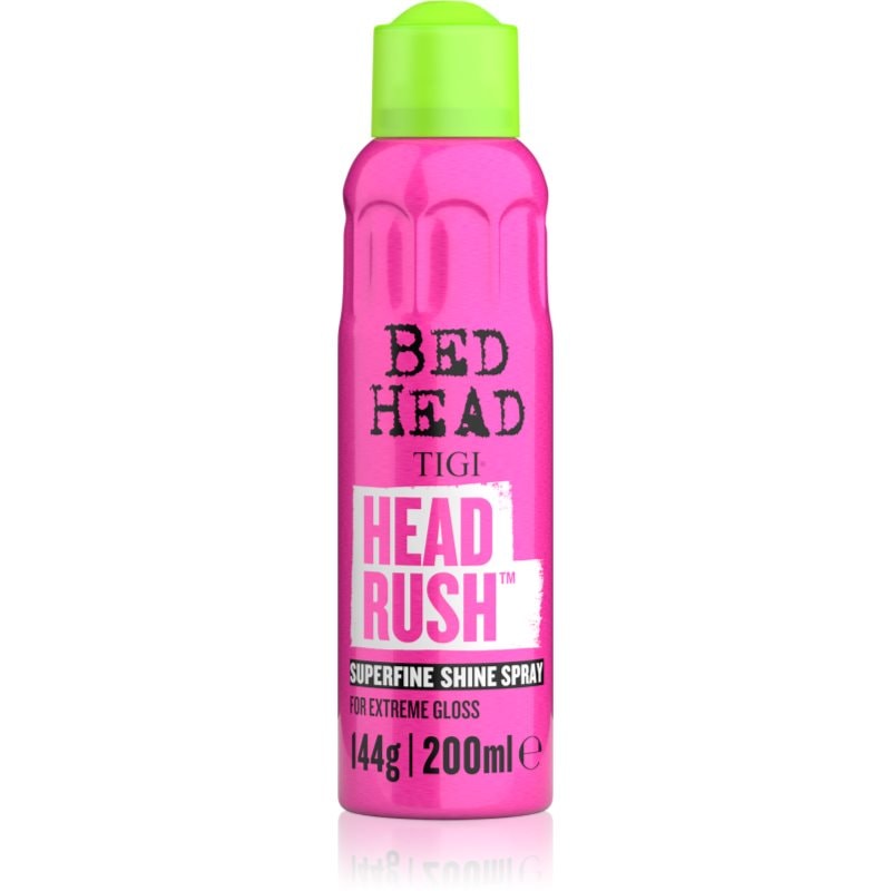TIGI Head Rush Super Shine Spray спрей за коса за блясък - Грижа за коса - Сравни цени от 1 магазин с безплатна доставка