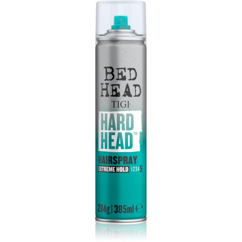 TIGI Hairsprays Hard Head лак за коса с екстра силна фиксация
