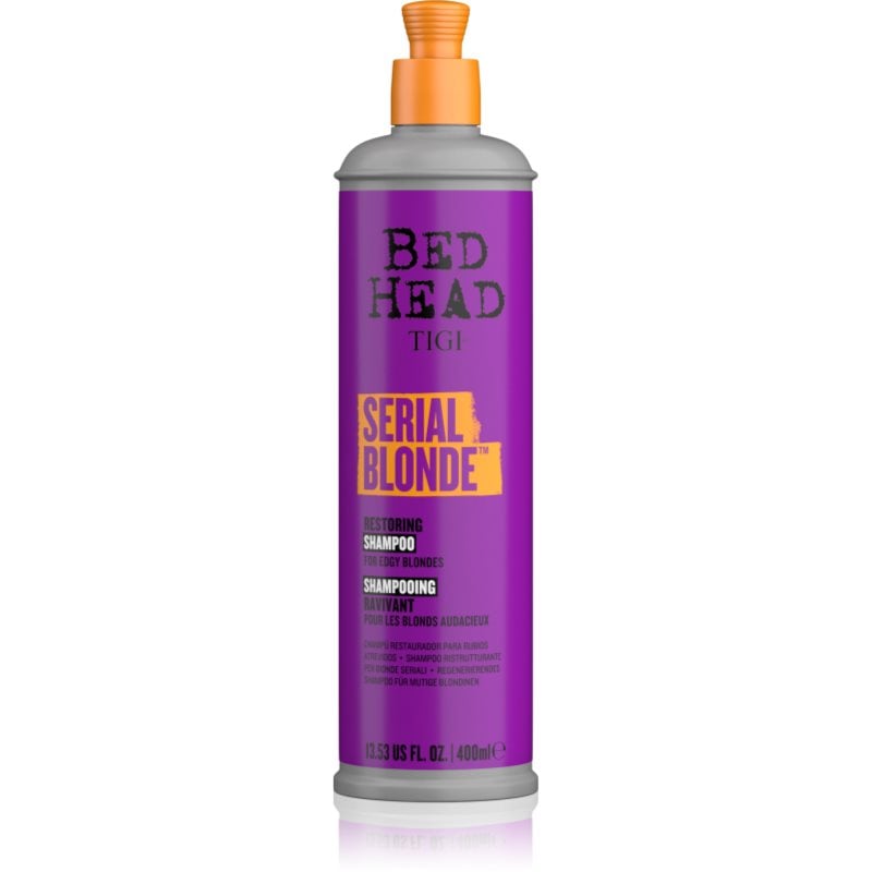 TIGI Serial Blonde Restoring Shampoo възстановяващ шампоан за руса коса
