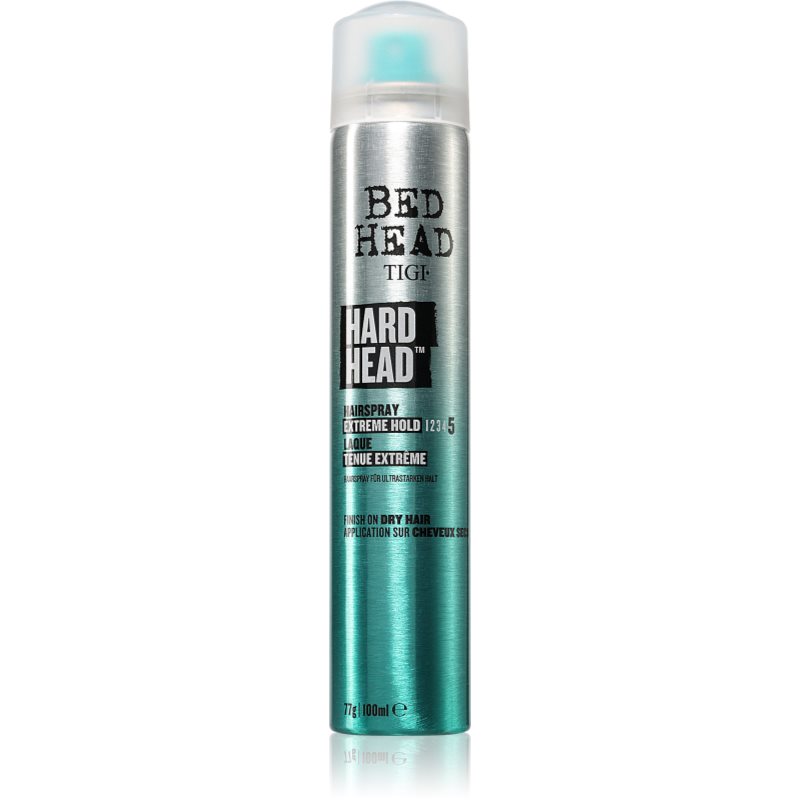 TIGI TIGI Bed Head Hard Head лак за коса с екстра силна фиксация - Унисекс парфюм 100мл - Сравни цени от 1 магазин с безплатна доставка