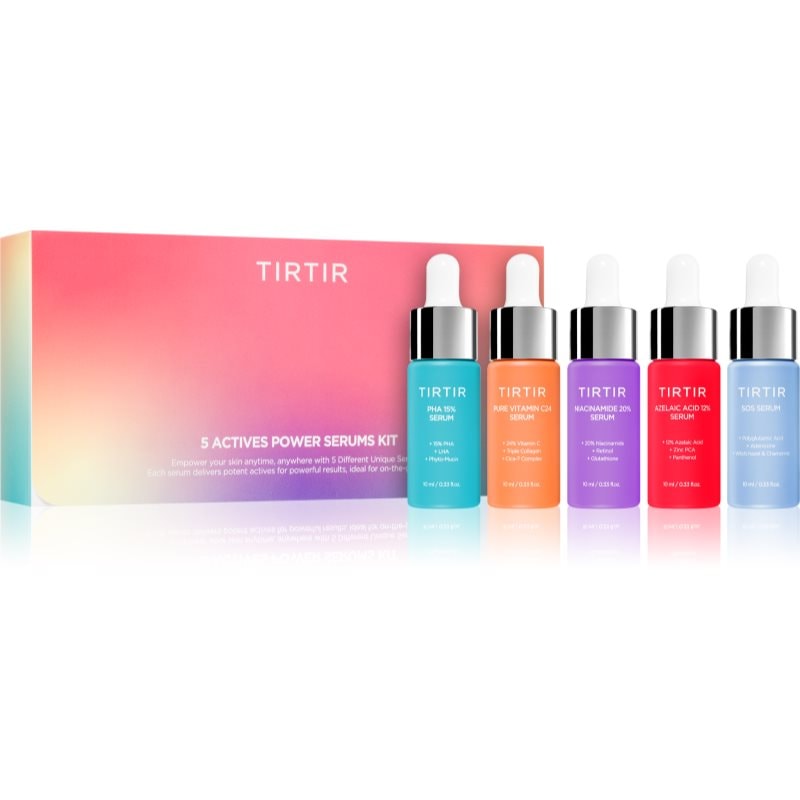 TIRTIR TIRTIR 5 Actives Power Serums Kit подаръчен комплект за перфектен външен вид - Унисекс парфюм - Сравни цени от 1 магазин с безплатна доставка