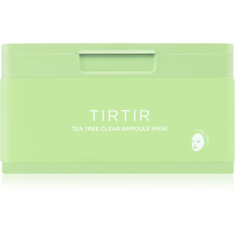 TIRTIR Ampoule Mask Tea Tree Clear успокояваща платнена маска за проблемна кожа - Грижа за лице - Сравни цени от 1 магазин с безплатна доставка