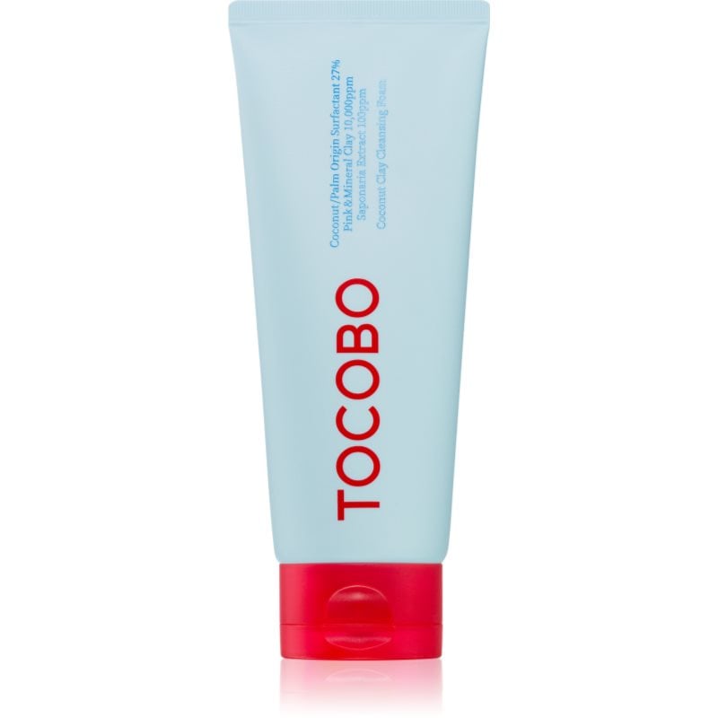 TOCOBO Coconut Clay Cleansing Foam дълкопочистваща пяна с глина