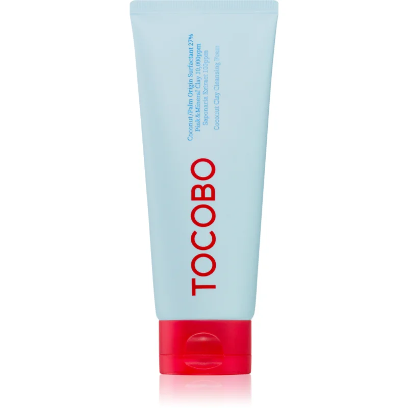 TOCOBO Coconut Clay Cleansing Foam дълкопочистваща пяна с глина