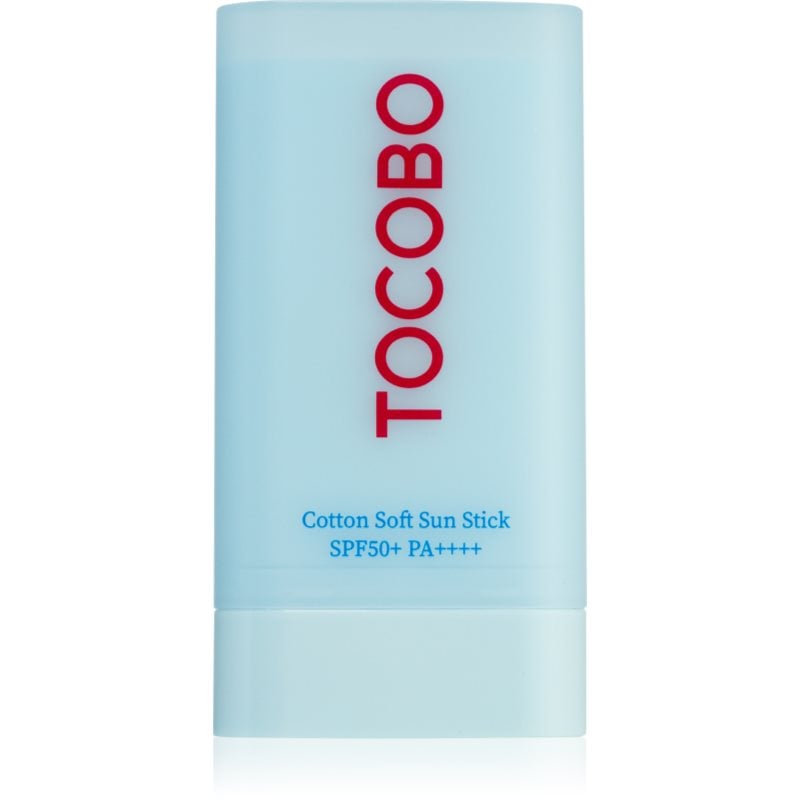 TOCOBO Cotton Soft Sun Stick защитен хидратиращ стик с матиращ ефект SPF 50+