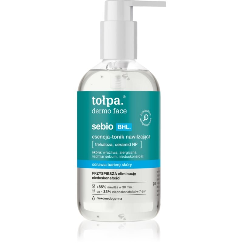 Tołpa Dermo Face Sebio BHL Tonic освежаващ хидратиращ тоник - Грижа за лице - Сравни цени от 1 магазин с безплатна доставка