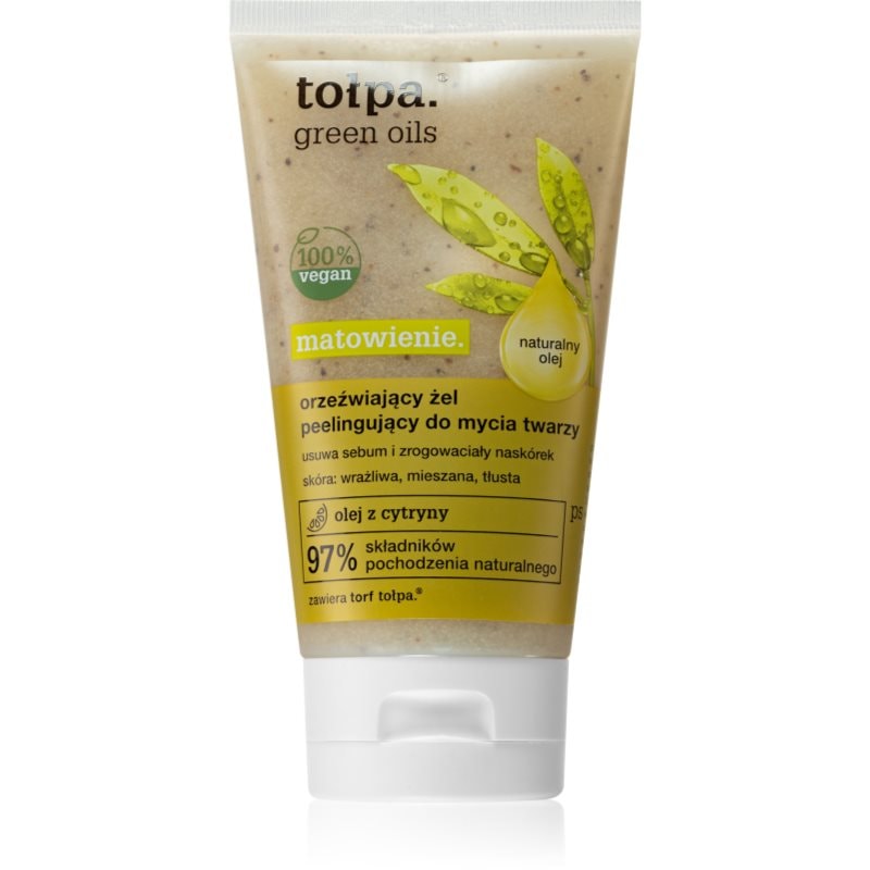 Tołpa Green Oils почистващ пилинг за лице - Грижа за лице - Сравни цени от 1 магазин с безплатна доставка