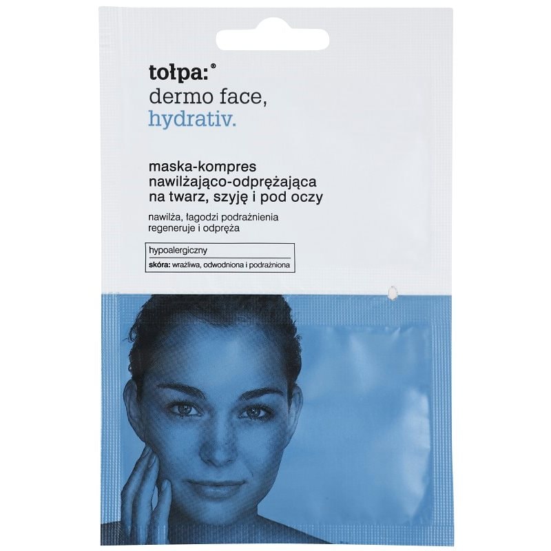 Tołpa Dermo Face Hydrativ интензивна хидратираща маска за зоната на лицето и очите 2x - Грижа за лице - Сравни цени от 1 магазин с безплатна доставка