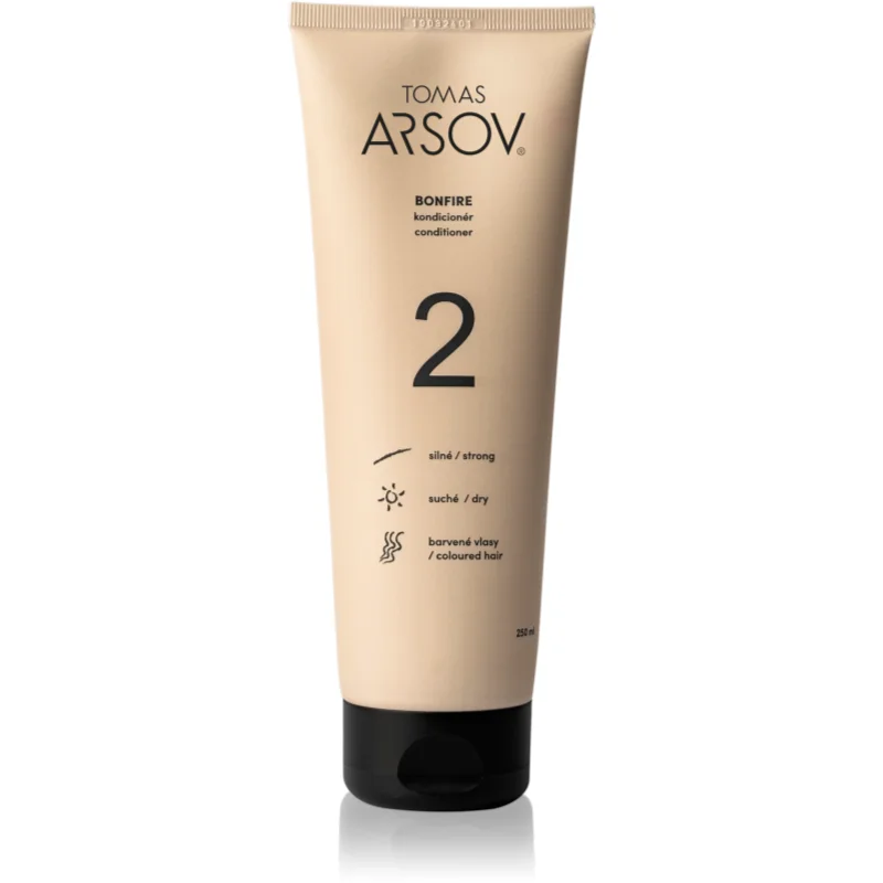 Tomas Arsov Bonfire Rinse Off Conditioner дълко регенериращ балсам за суха коса, изтощена коса
