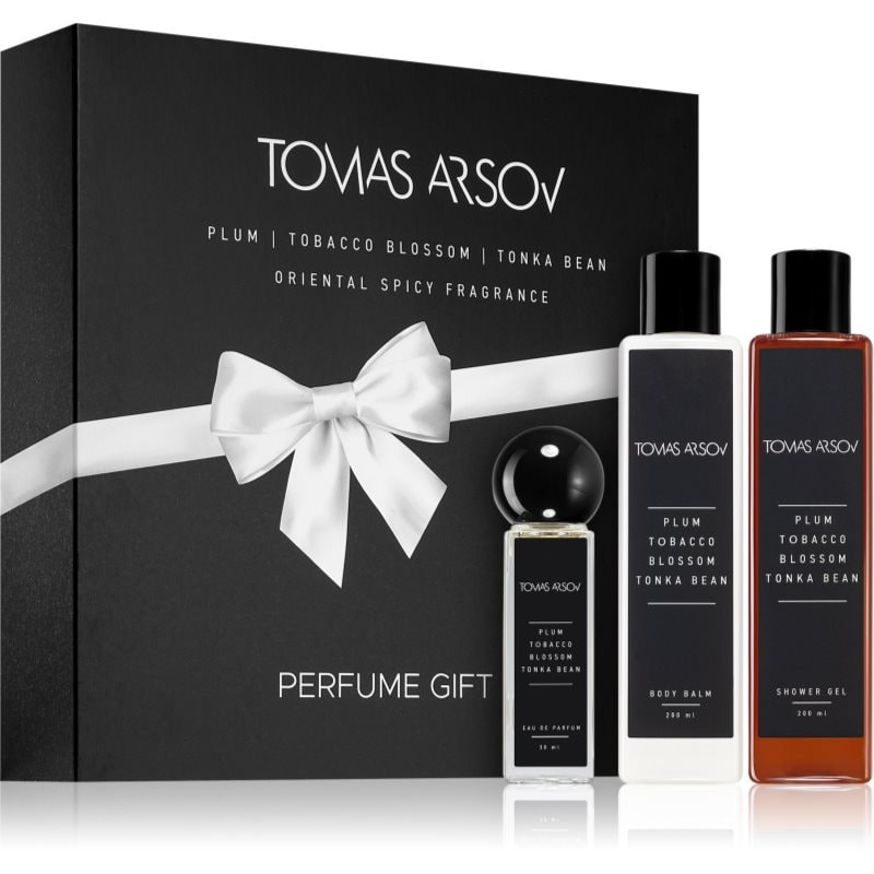 Tomas Arsov Tomas Arsov Plum Tobacco Blossom Tonka Bean подаръчен комплект за жени - Дамски парфюм 200мл - Сравни цени от 1 магазин с безплатна доставка