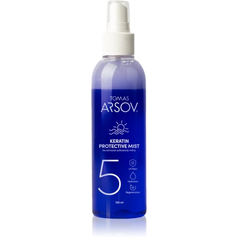 Tomas Arsov Keratin Protective Mist кератинов спрей неутрализиращ жълтеникавите оттенъци