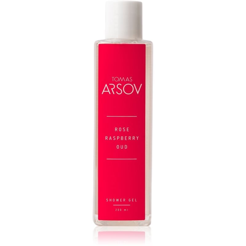 Tomas Arsov Rose Raspberry Oud парфюмиран душ гел с малини