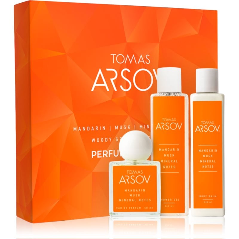 Tomas Arsov Mandarin Musk Mineral Notes подаръчен комплект унисекс