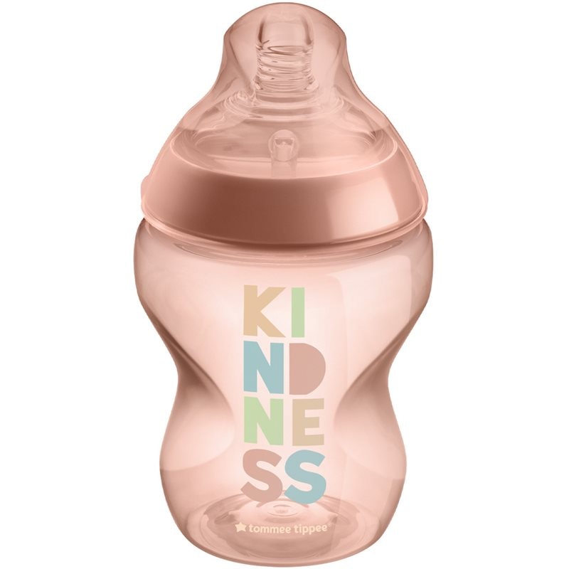 Tommee Tippee Closer To Nature Anti-colic Kindness бебешко шише Slow Flow 0m+ - За деца - Сравни цени от 1 магазин с безплатна доставка