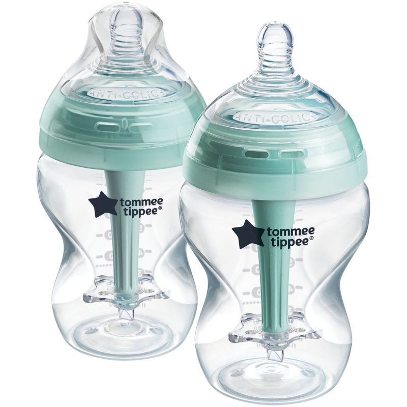 Tommee Tippee Advanced Anti-Colic самостерилизиращо се бебешко шише против колики Slow Flow 0m+ 2x - За деца - Сравни цени от 1 магазин с безплатна доставка