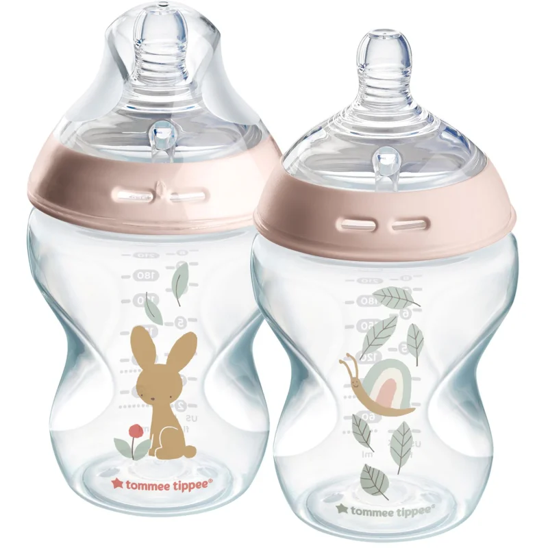 Tommee Tippee Natural Start Anti-Colic бебешко шише Slow Flow 0m+ 2x - За деца - Сравни цени от 1 магазин с безплатна доставка