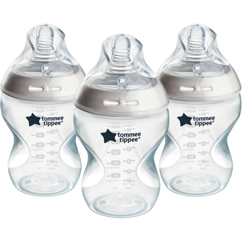 Tommee Tippee Natural Start Anti-Colic самостерилизиращо се бебешко шише Slow Flow 0m+ 3x - За деца - Сравни цени от 1 магазин с безплатна доставка