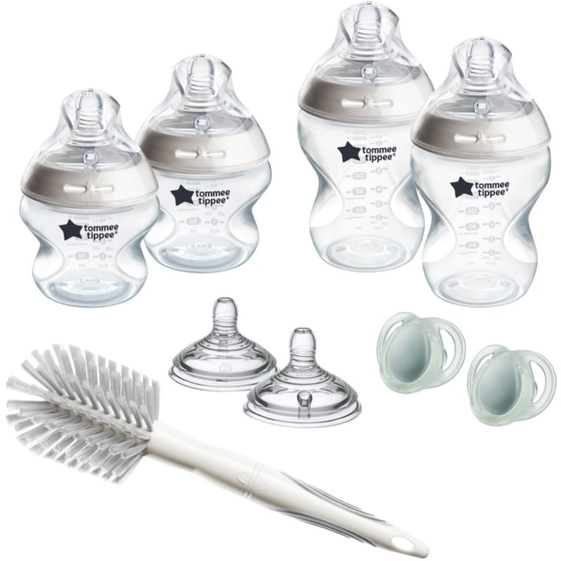 Tommee Tippee Natural Start Anti-Colic комплект за бебета самостерилизиращ 0 m+ White - За деца - Сравни цени от 1 магазин с безплатна доставка
