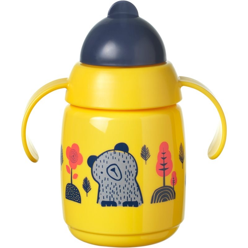 Tommee Tippee Superstar Straw Cup Yellow чаша със сламка за деца 6 m+ - За деца - Сравни цени от 1 магазин с безплатна доставка