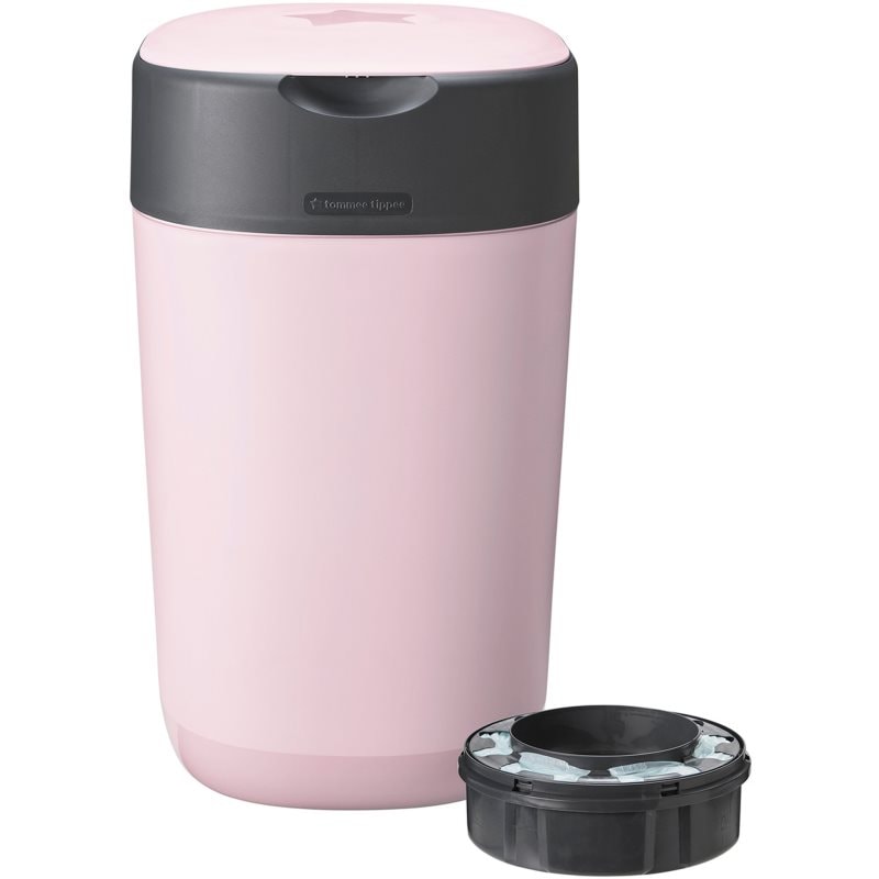 Tommee Tippee Twist & Click Pink кош за пелени + касета за кош - За деца - Сравни цени от 1 магазин с безплатна доставка
