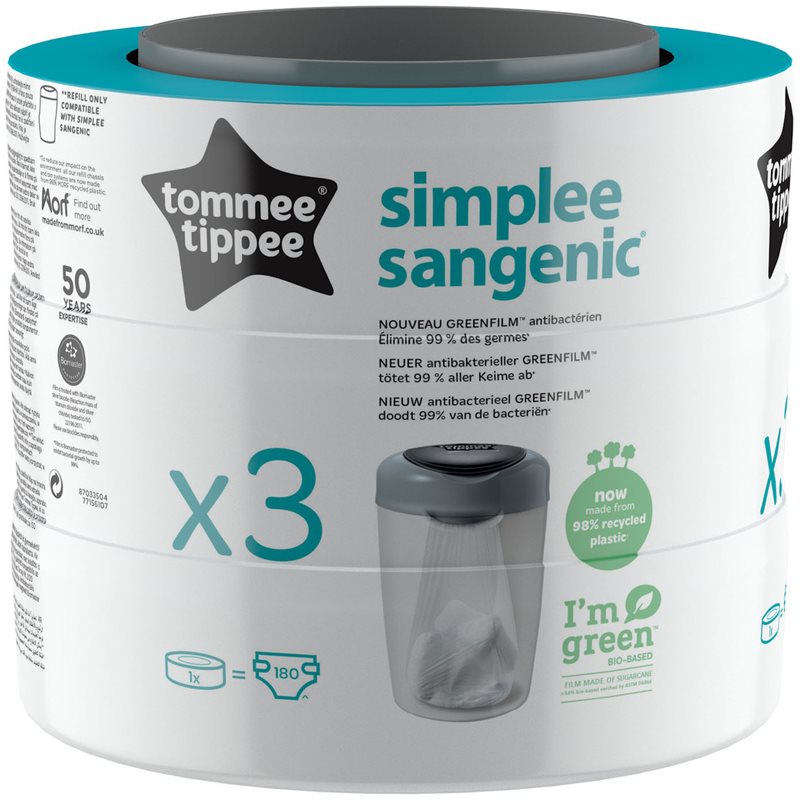 Tommee Tippee Simplee резервна касета - За деца - Сравни цени от 1 магазин с безплатна доставка