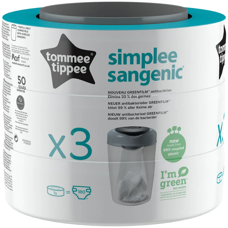 Tommee Tippee Simplee резервна касета - За деца - Сравни цени от 1 магазин с безплатна доставка