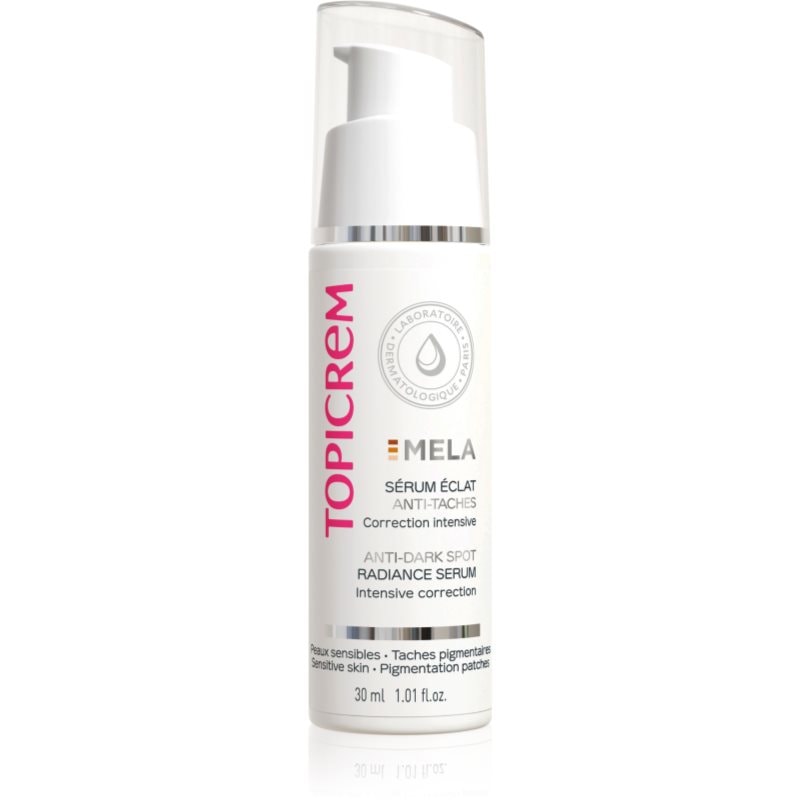 Topicrem MELA Booster Serum укрепващ серум против пигментни петна - Грижа за лице - Сравни цени от 1 магазин с безплатна доставка