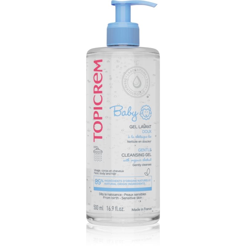 Topicrem BABY My 1st Cleansing Gel 2in1 миещ гел за тяло и коса за деца от раждането им