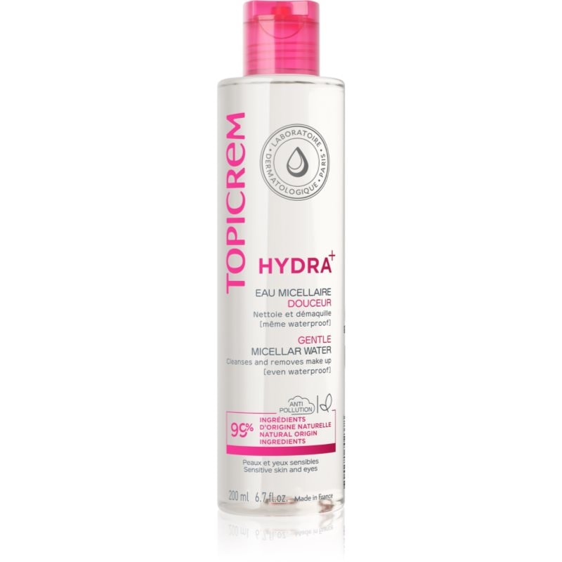 Topicrem UH FACE Gentle Micellar Water нежна почистваща мицеларна вода за чувствителна кожа на лицето и околоочен контур - Грижа за лице - Сравни цени от 1 магазин с безплатна доставка