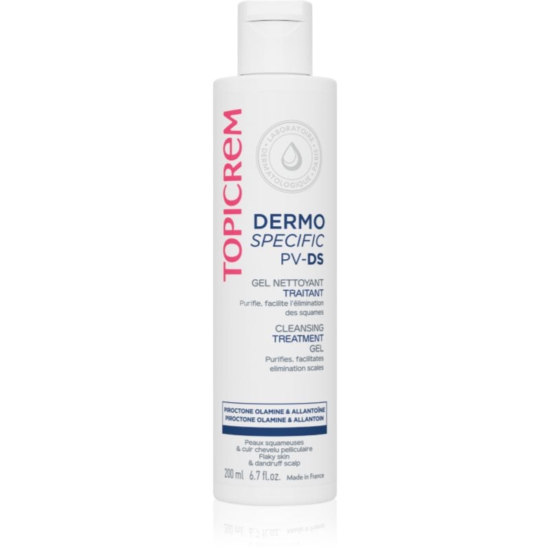 Topicrem PV/DS Cleansing Gel душ гел за тяло и скалп