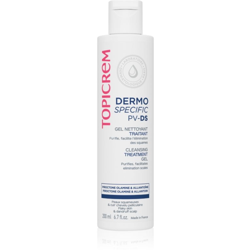 Topicrem PV/DS Cleansing Gel душ гел за тяло и скалп - Грижа за тяло - Сравни цени от 1 магазин с безплатна доставка