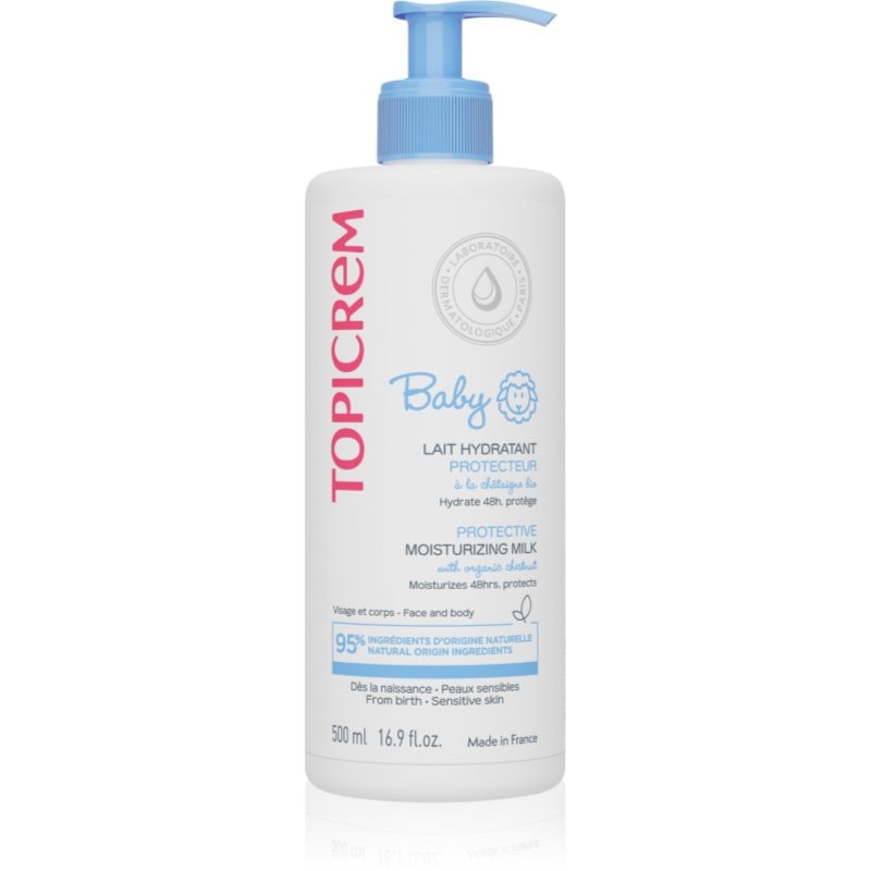 Topicrem BABY My 1st Ultra-Moisturizing Milk хидратиращо мляко за тяло и лице за суха и чувствителна кожа - Грижа за тяло - Сравни цени от 1 магазин с безплатна доставка