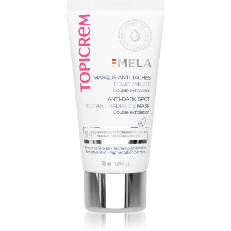 Topicrem MELA Anti-Dark Spot Instant Radiance Mask освежаваща маска против пигментни петна - Грижа за лице - Сравни цени от 2 магазина с безплатна доставка