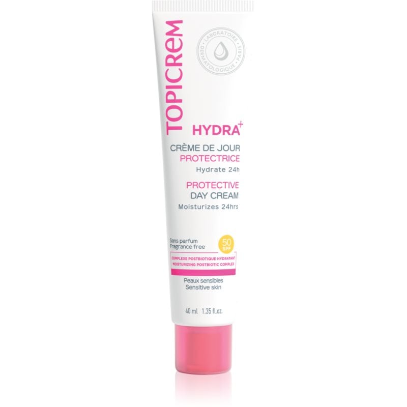 Topicrem Hydra+ Protective Day Cream дневен защитен крем SPF 50+