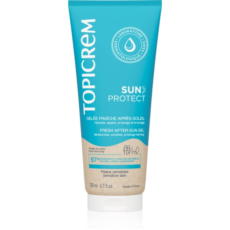 Topicrem Sun Protect Fresh After-Sun Gel охлаждащ гел за след слънце - Грижа за тяло - Сравни цени от 1 магазин с безплатна доставка