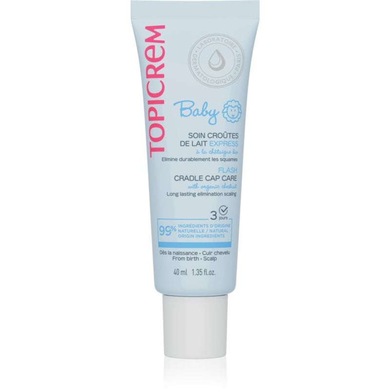 Topicrem BABY Cradle Cap Care гел за млечни корички за деца от раждането им