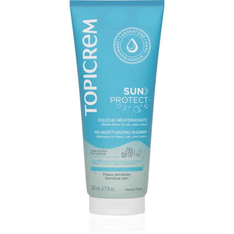 Topicrem Sun Protect Re-Moisturizing Shower хидратиращ душ гел след слънчеви бани