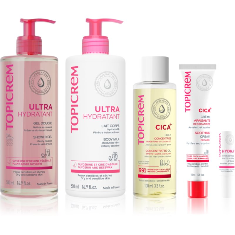 Topicrem Gift Box комплект за бременни жени и млади майки - Комплект - Сравни цени от 1 магазин с безплатна доставка