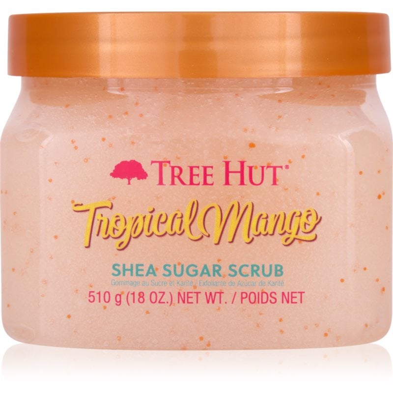 Tree Hut Shea Sugar Scrub Tropical Mango захарен пилинг с масло от шеа